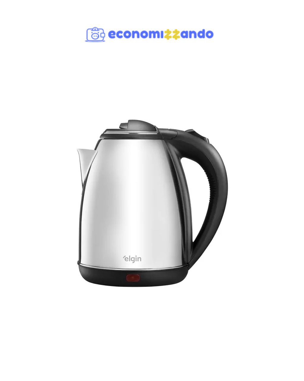 Chaleira Elétrica Elgin Inox 2 L Led Desliga Automatico Cor Prata