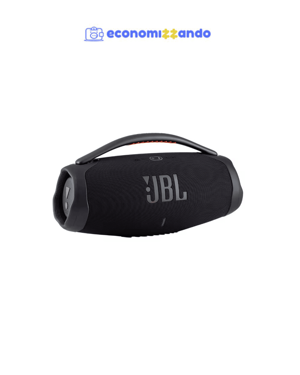 Caixa de Som JBL Boombox Bluetooth Amplificada Portátil 80W RMS - Bivolt