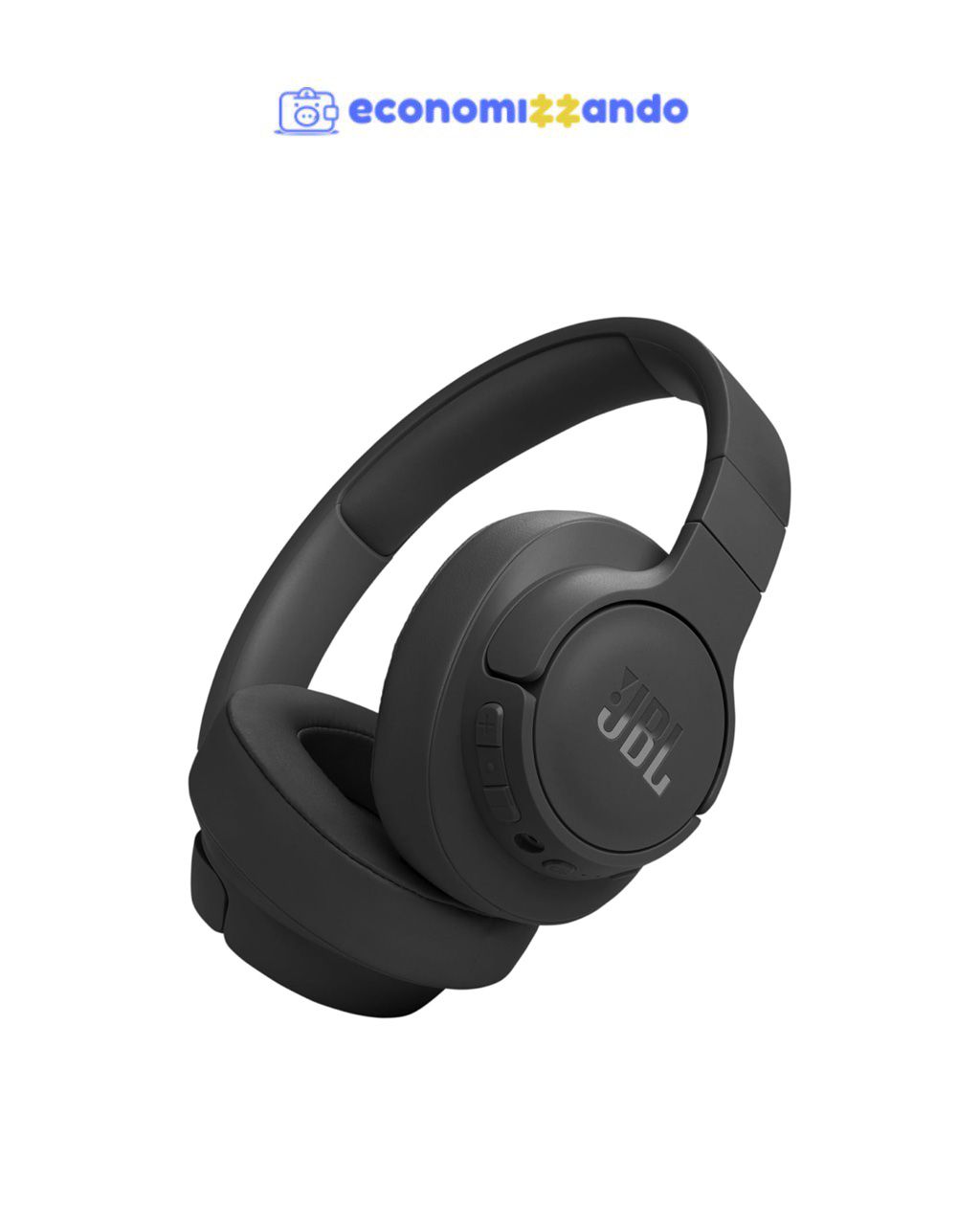 JBL, Fone de Ouvido Bluetooth, Tune 770NC, Over Ear, Sem Fio, Com Cancelamento de Ruído - Preto