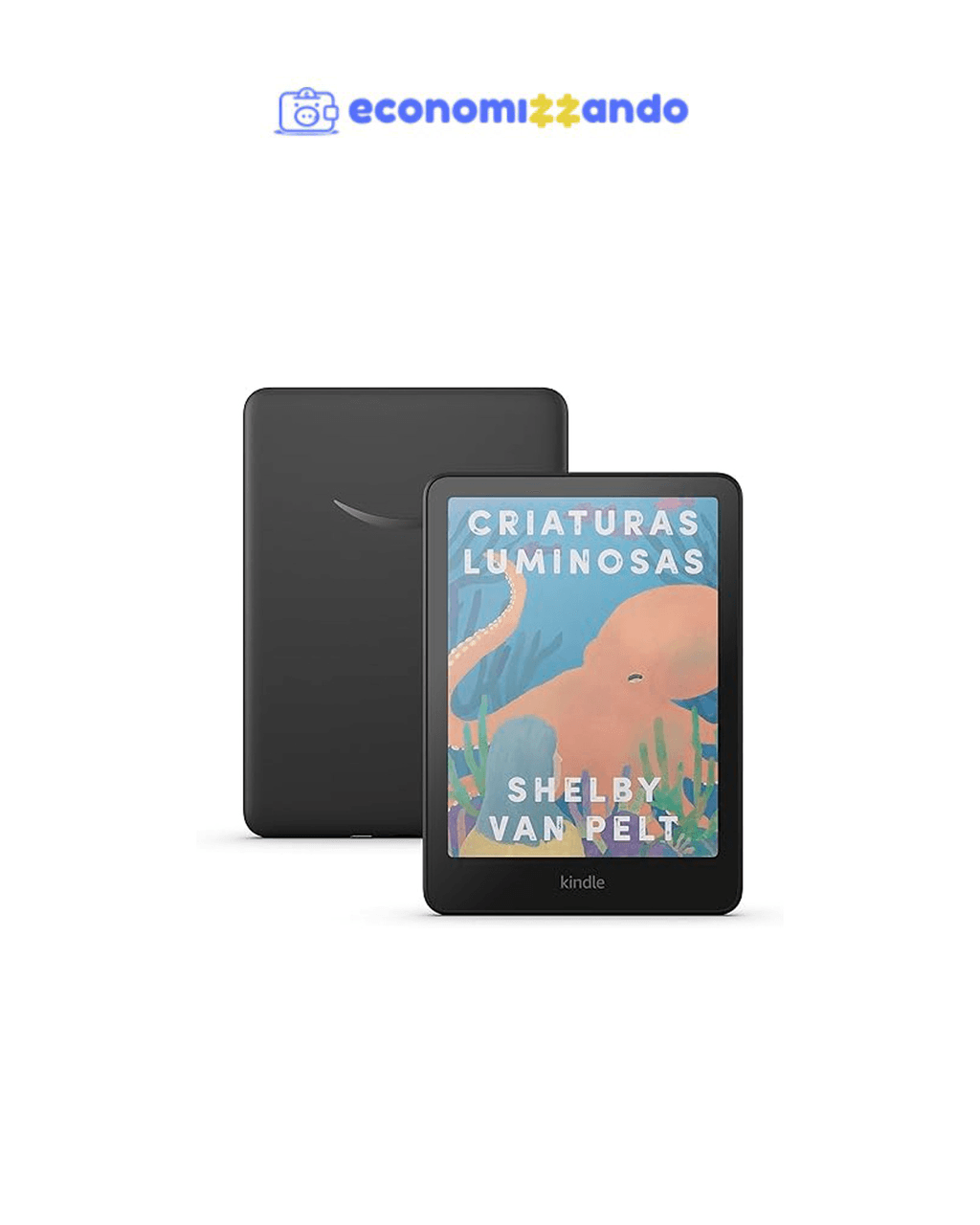 Kindle Colorsoft (16 GB) - Com tela colorida e temperatura de luz ajustável - Cor Preta