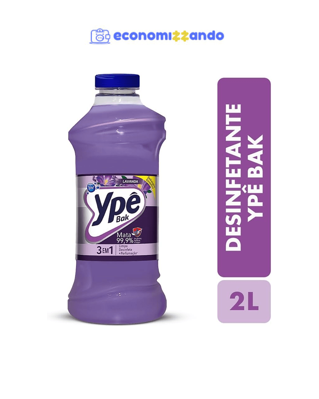 Ypê Desinfetante Bak Lavanda 2