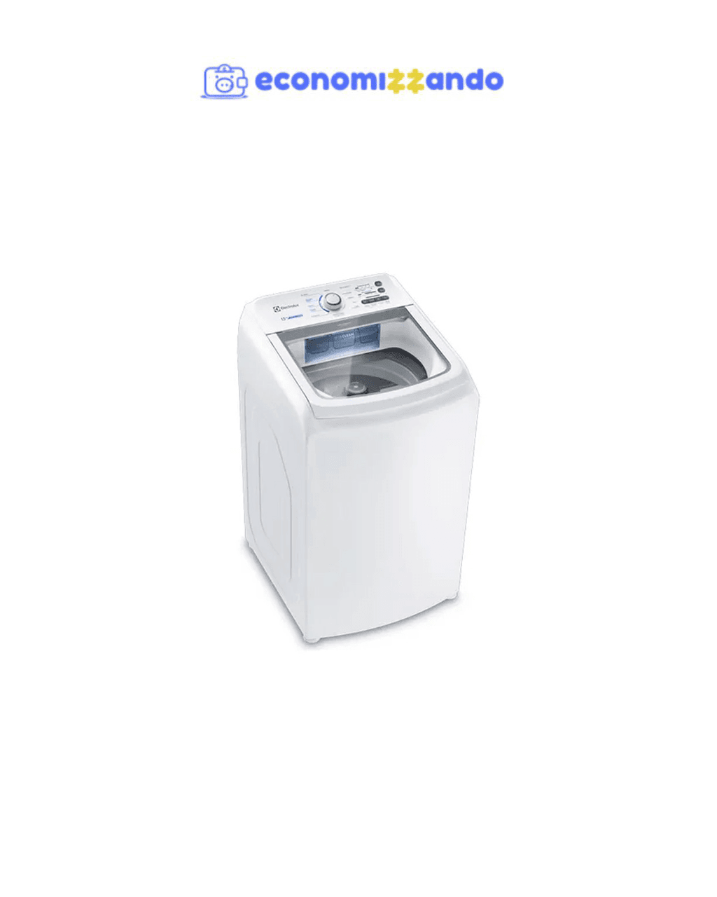 Máquina De Lavar 13kg Electrolux Cesto Inox, Jet&clean Led13 Cor Branco 