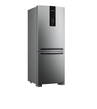 Geladeira/Refrigerador Brastemp Frost Free Duplex Prata 447L BRE57FK - 220V