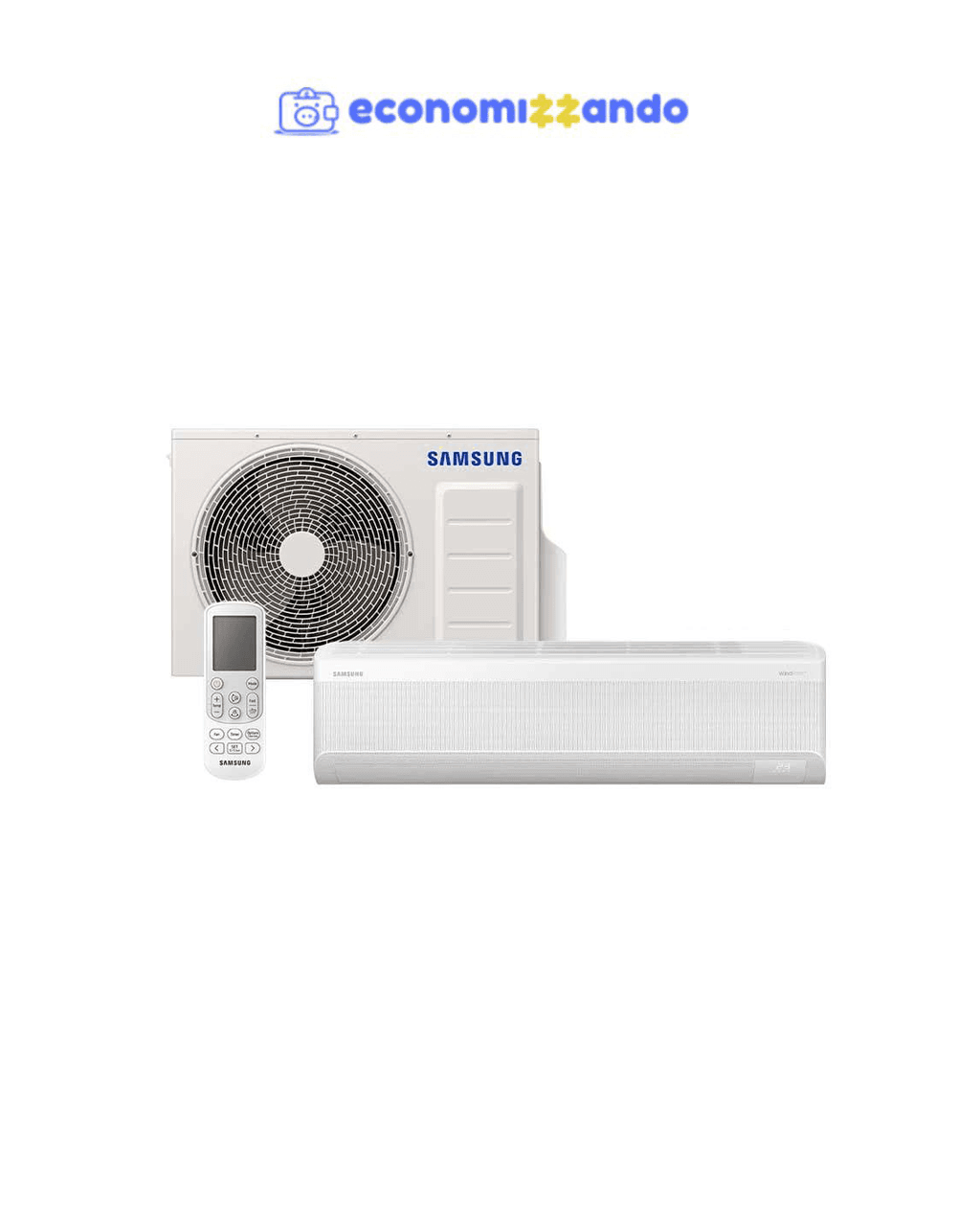 Ar-condicionado Split Samsung Inverter WindFree Connect AI 18.000 BTUs Frio Sem Vento 