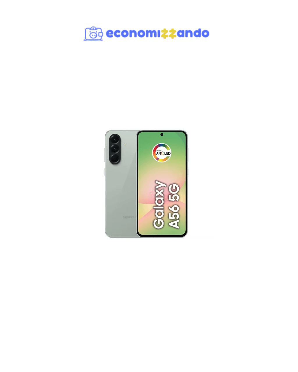 Samsung Galaxy A56, 128GB/8GB RAM, Tela Super AMOLED 6.7"