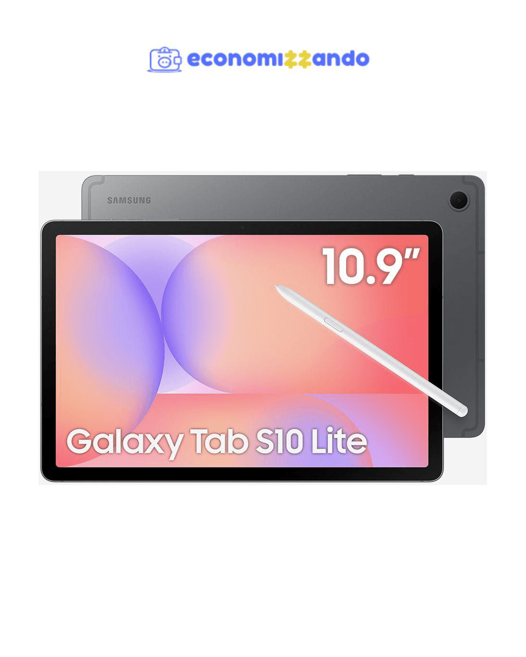 Tablet Samsung Galaxy Tab S10 Lite com Caneta e Capa 6GB RAM 128GB 10.9" Android Exynos 1380 Wi-Fi
