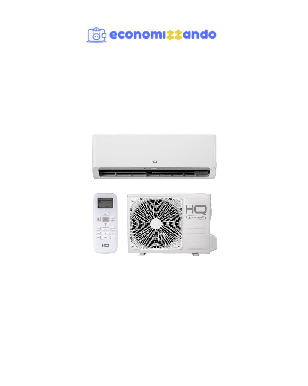 Ar Condicionado Split HQ Hi Wall Inverter 9.000 BTU/h Frio 220V