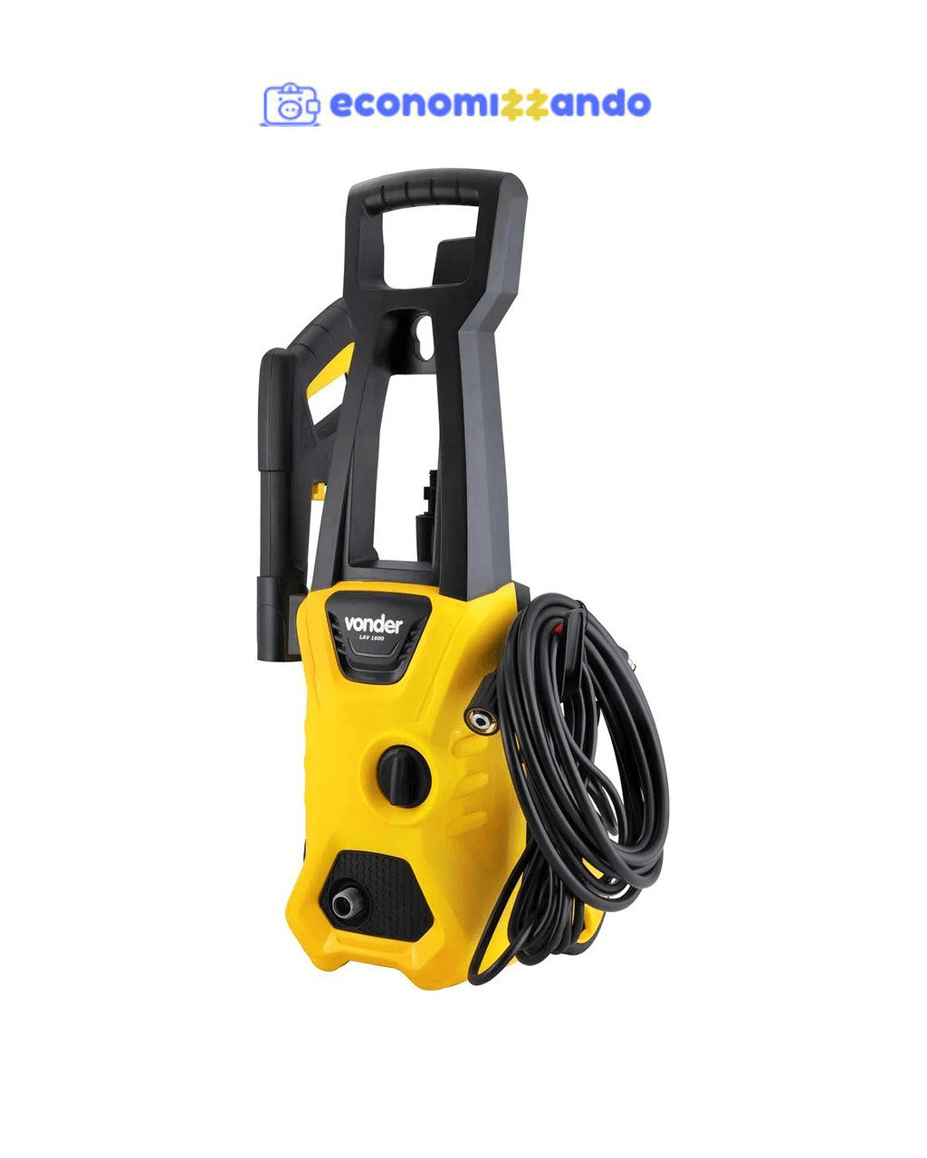  Lavadora De Alta Pressão Vonder 1400w Lav 1600 Amarelo