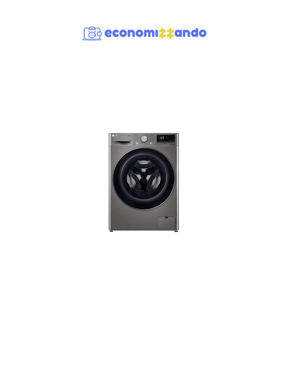  Lava e Seca LG 12KG Inverter com Wifi e Inox (VC4)
