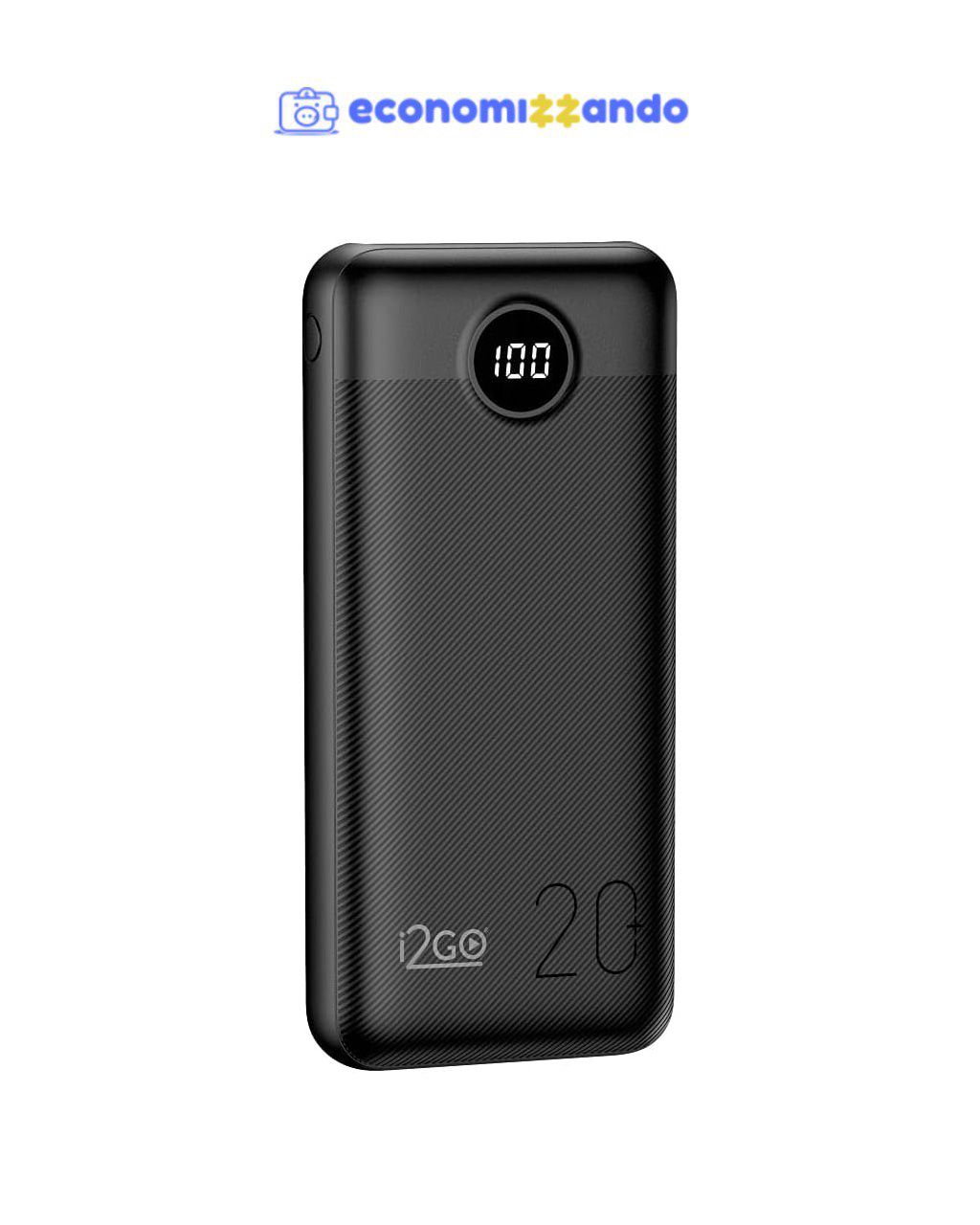 I2GO, Carregador Portátil (Power Bank) Ultra Rápido 20000mAh 