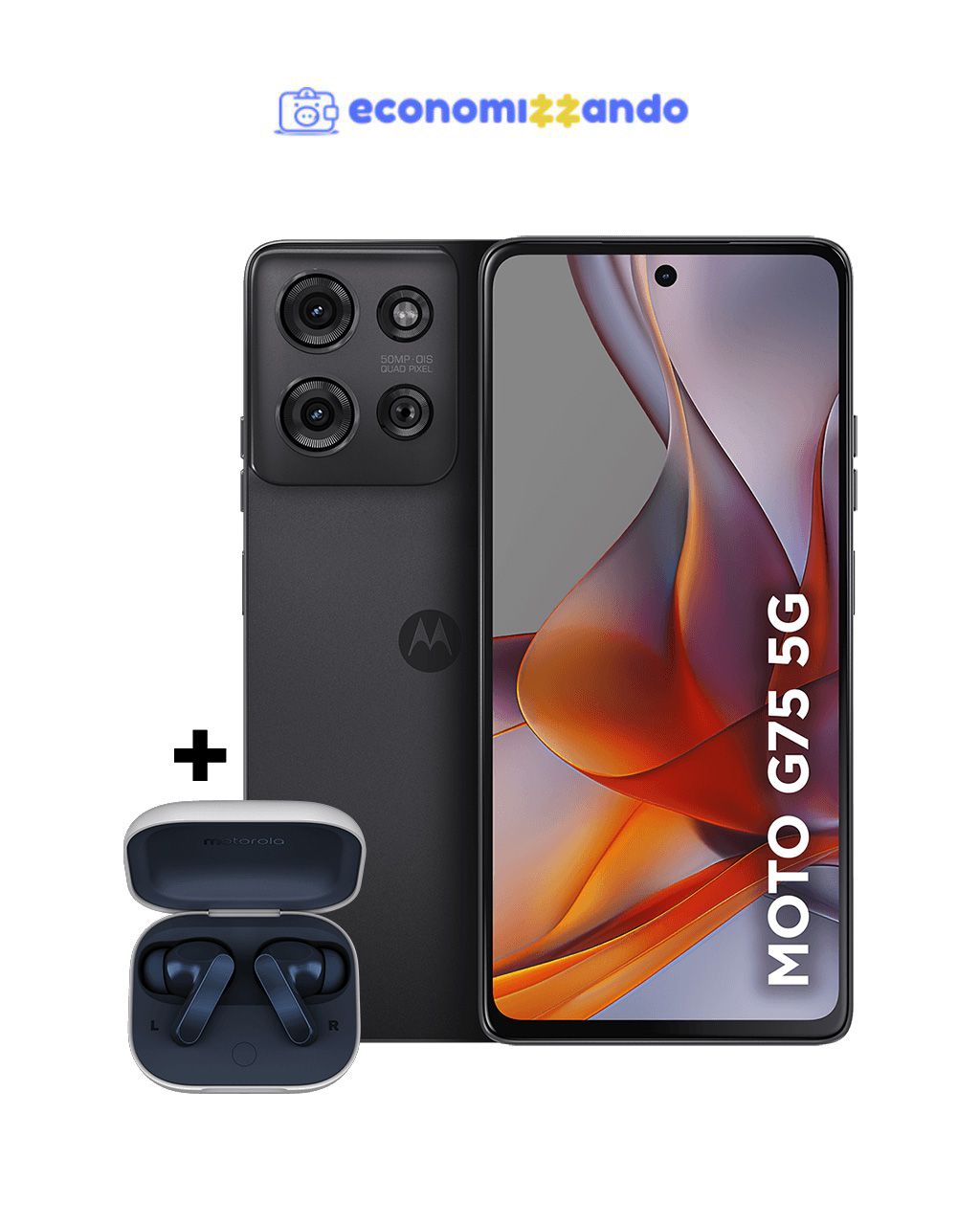 Smartphone Motorola Moto G75 5G+Moto Buds - 256GB 