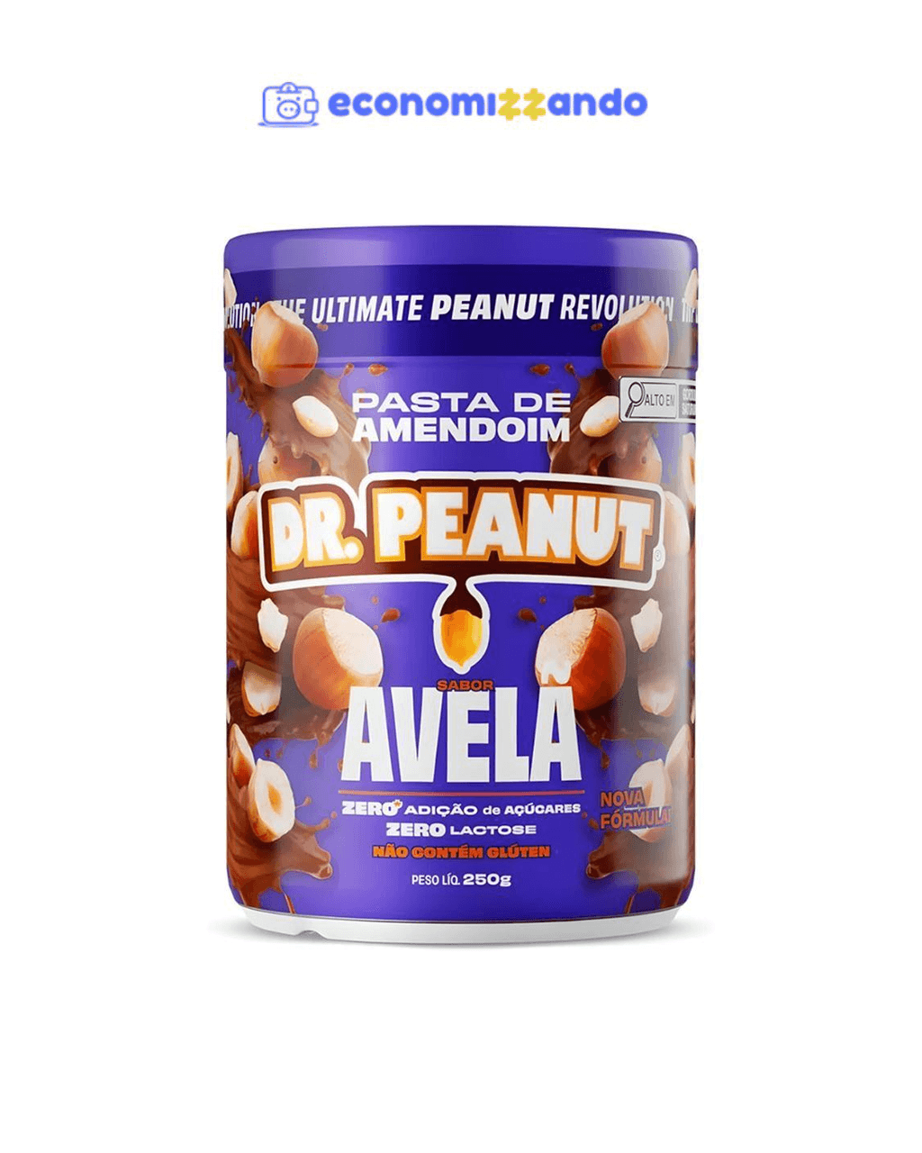 Pasta De Amendoim 250g - Dr. Peanut - Dr Peanut