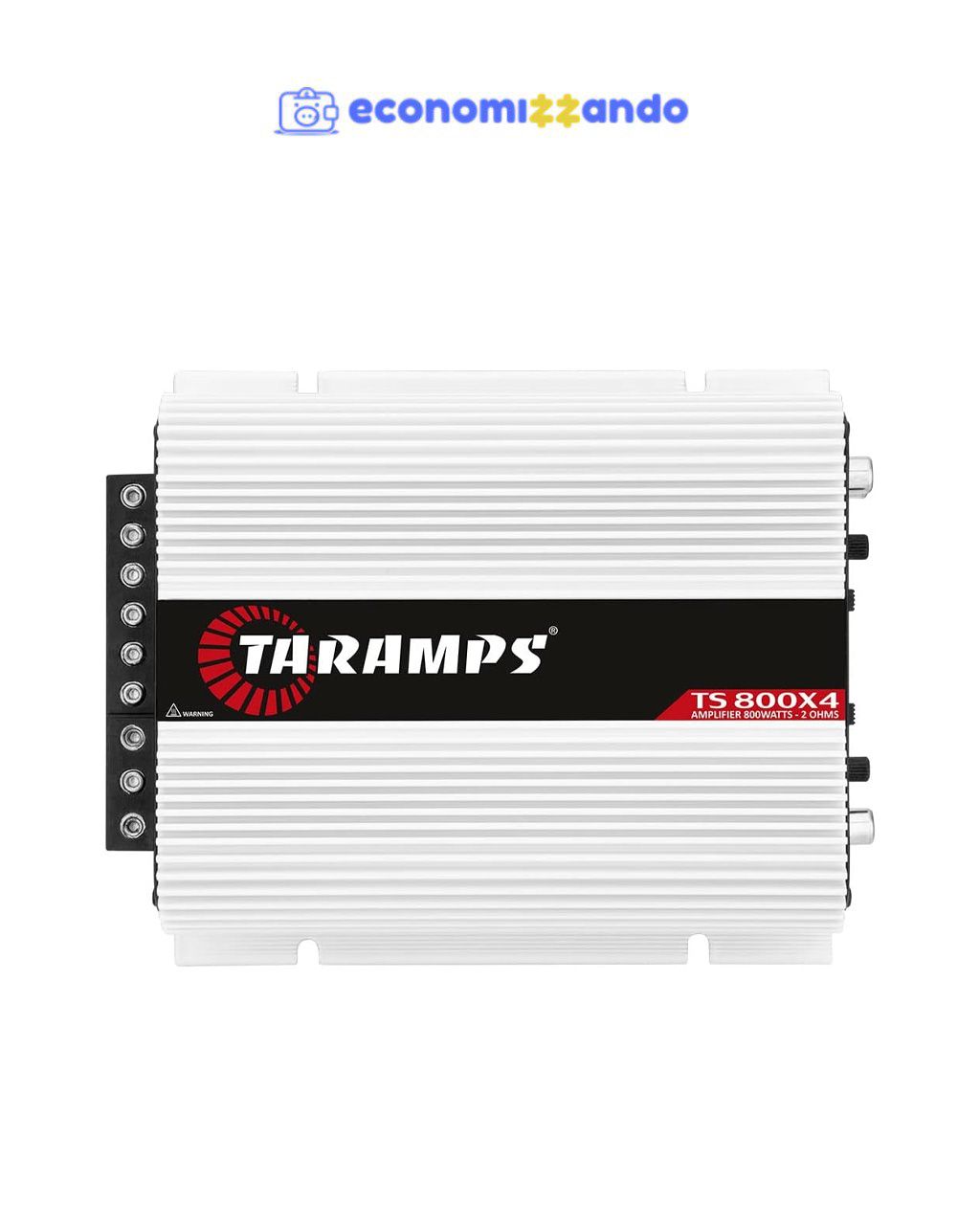 Modulo Taramps Ts800x4 800w 2 Ohms Rca Ts 800x4 4 Canais 200w Amplificador 800rms Ts800