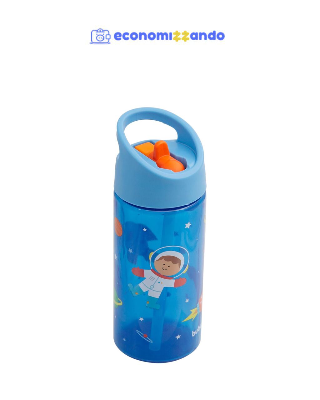 Buba Garrafinha Aventuras Astronauta 400Ml Azul