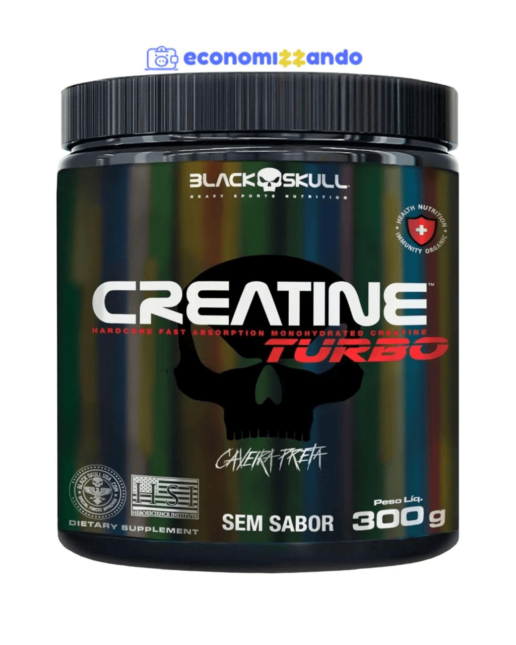 Creatine Turbo Black Skull - 300g