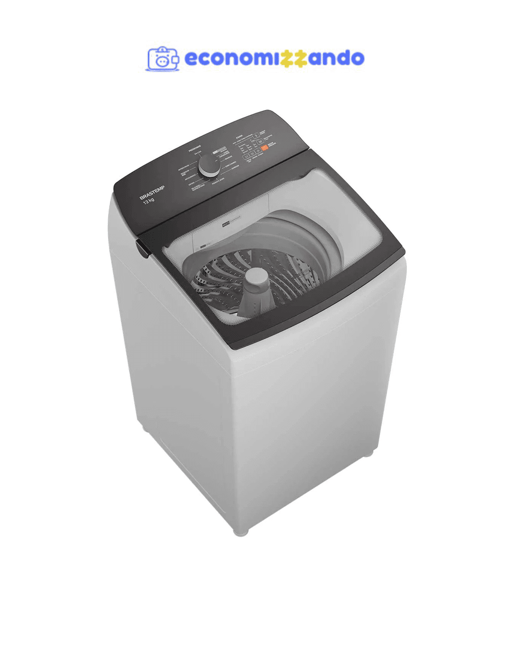  Máquina de Lavar Brastemp 13Kg BWK13AB Branca 110V