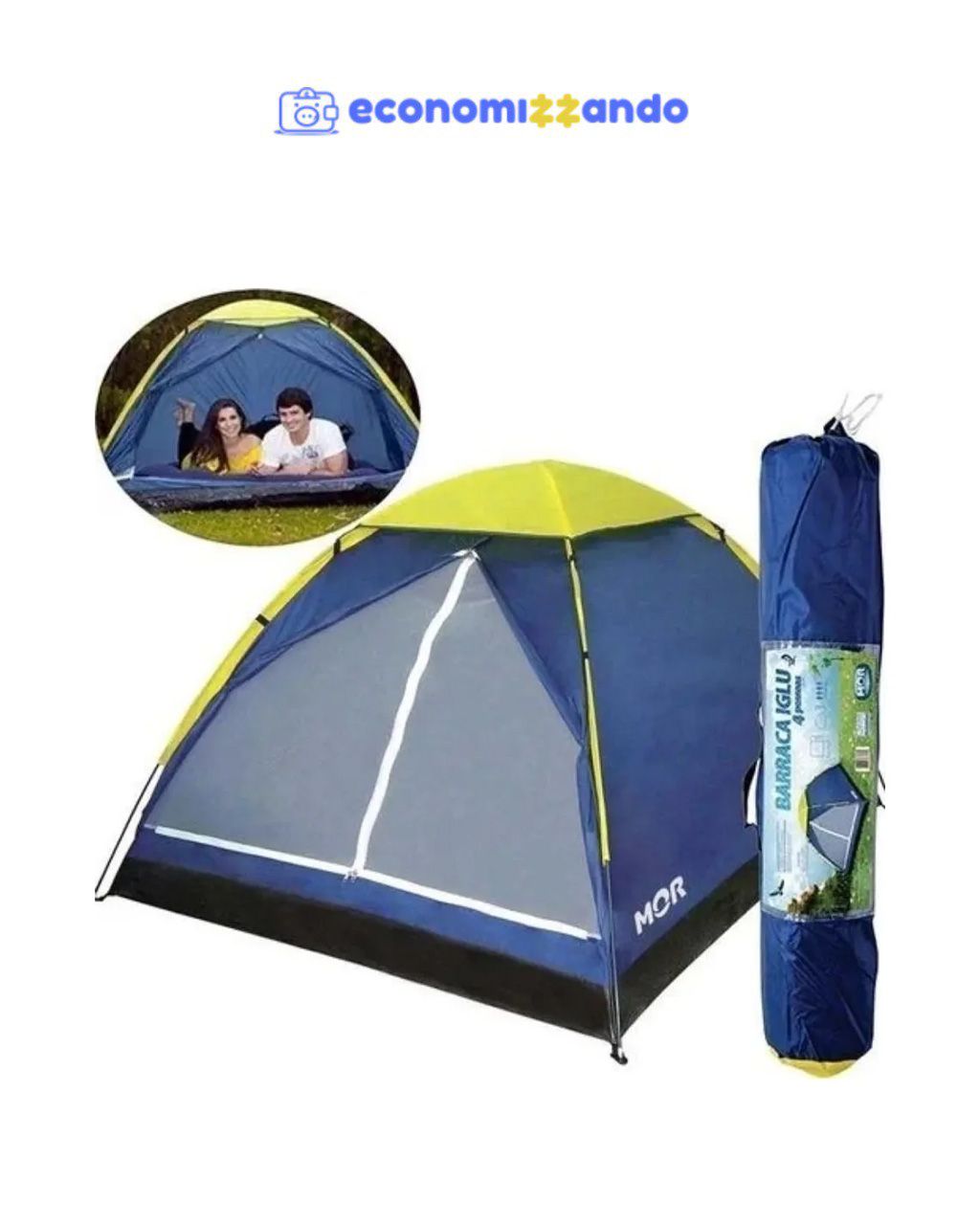 Barraca Camping Iglu para até 4 Pessoas - Mor