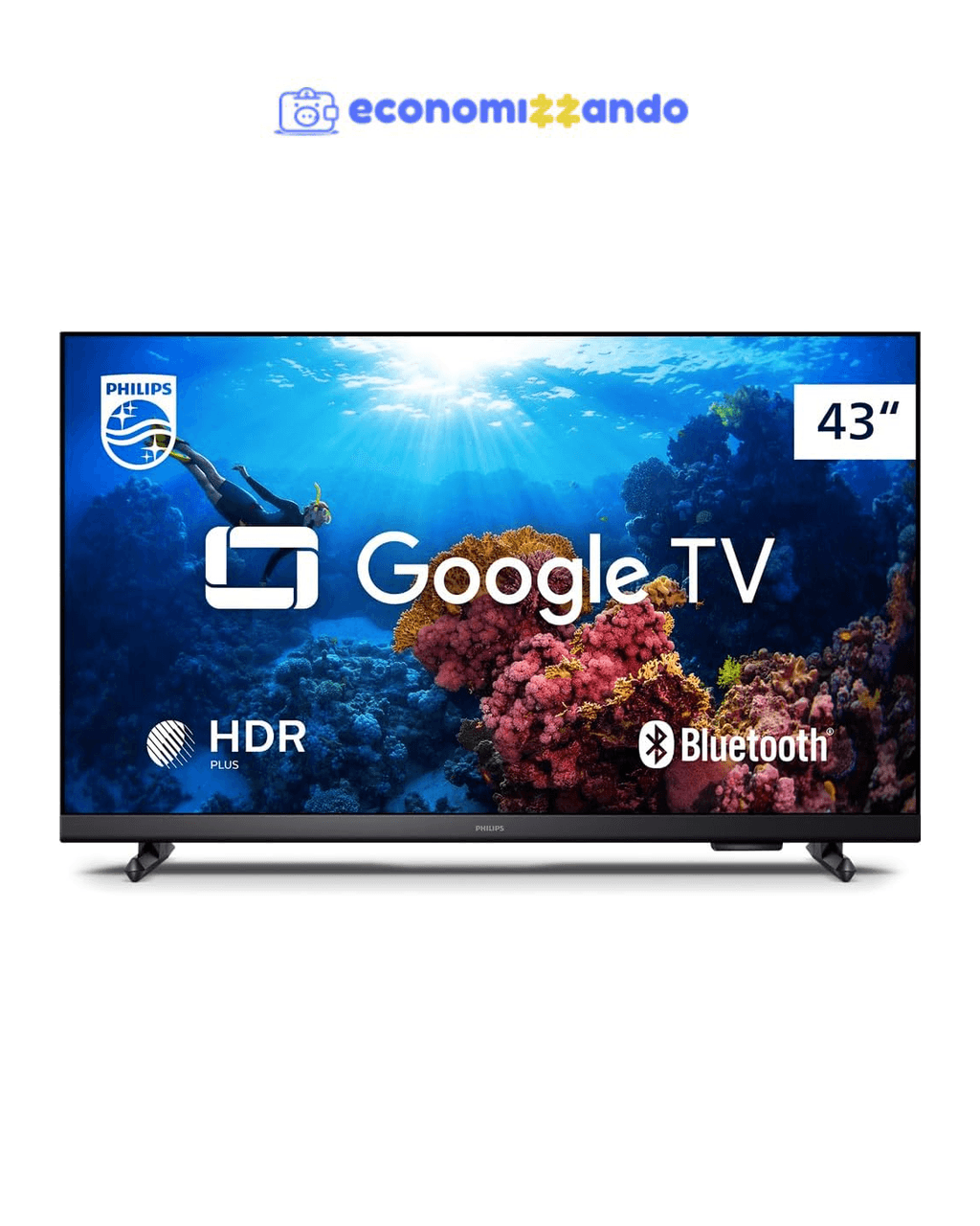 Smart TV 43" LED Full HD Philips 43PFG6918 60Hz