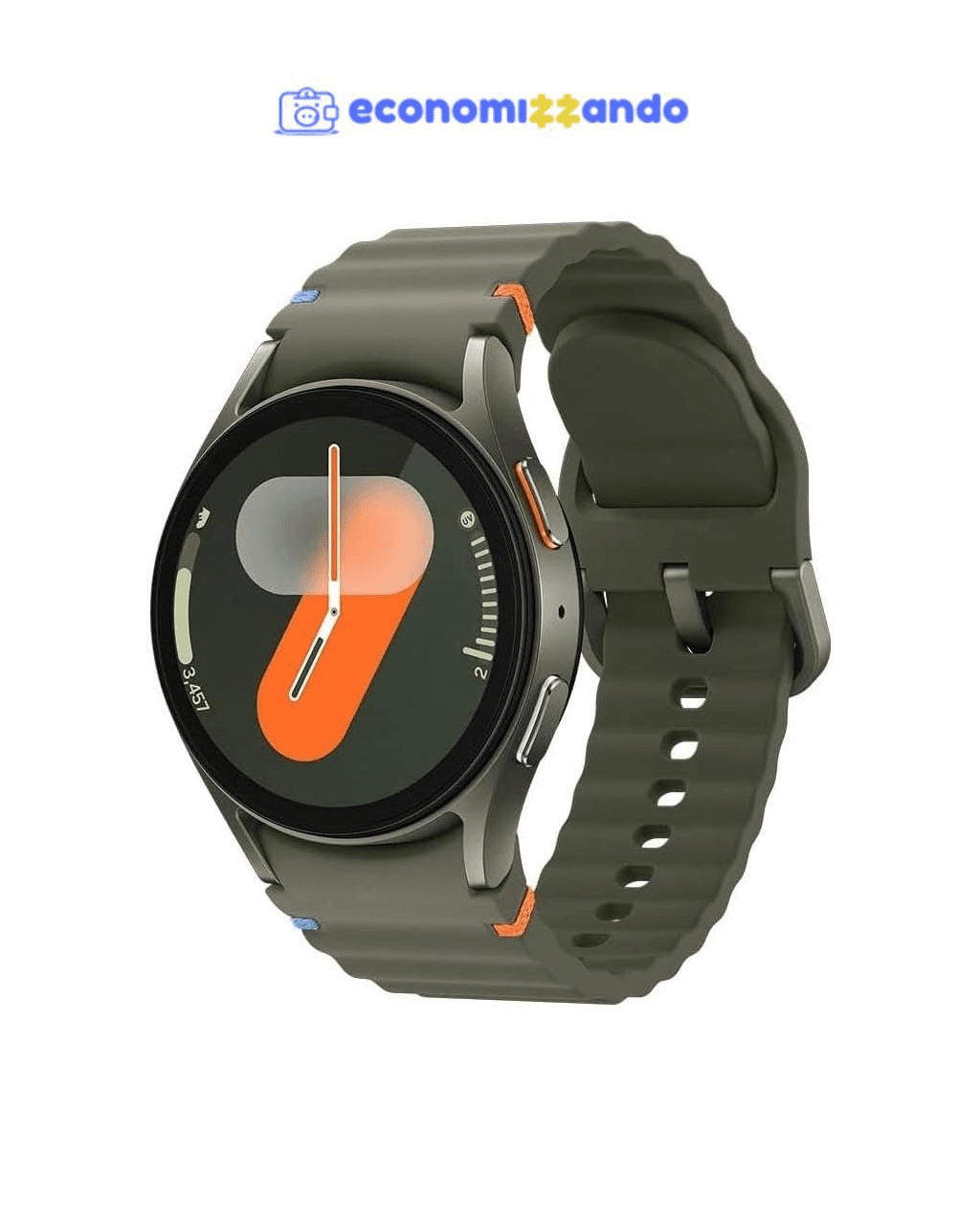 Samsung Galaxy Watch7 Smartwatch 40mm Bluetooth, Processador de 3nm - Verde - (Amazon)