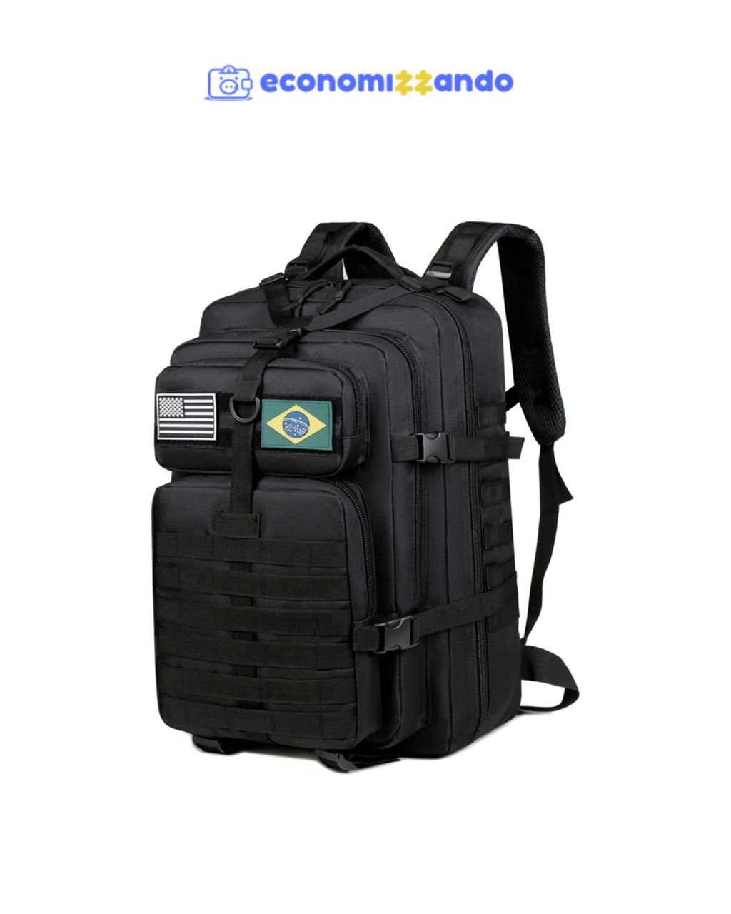 Mochila Tática Impermeável Militar Reforçada Grande 50litros