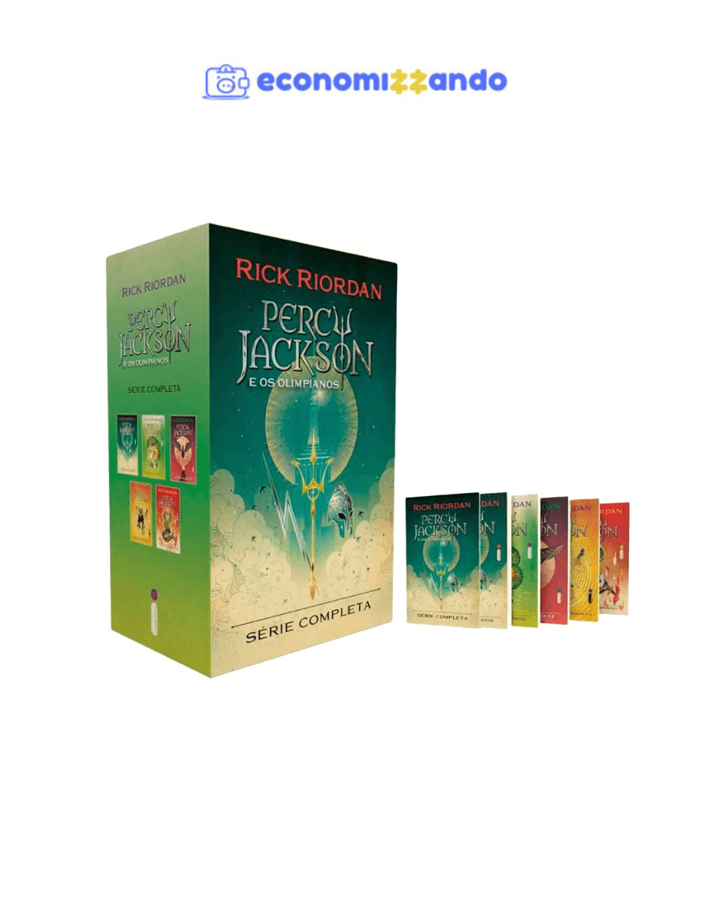 Box Percy Jackson e os olimpianos - Nova edição