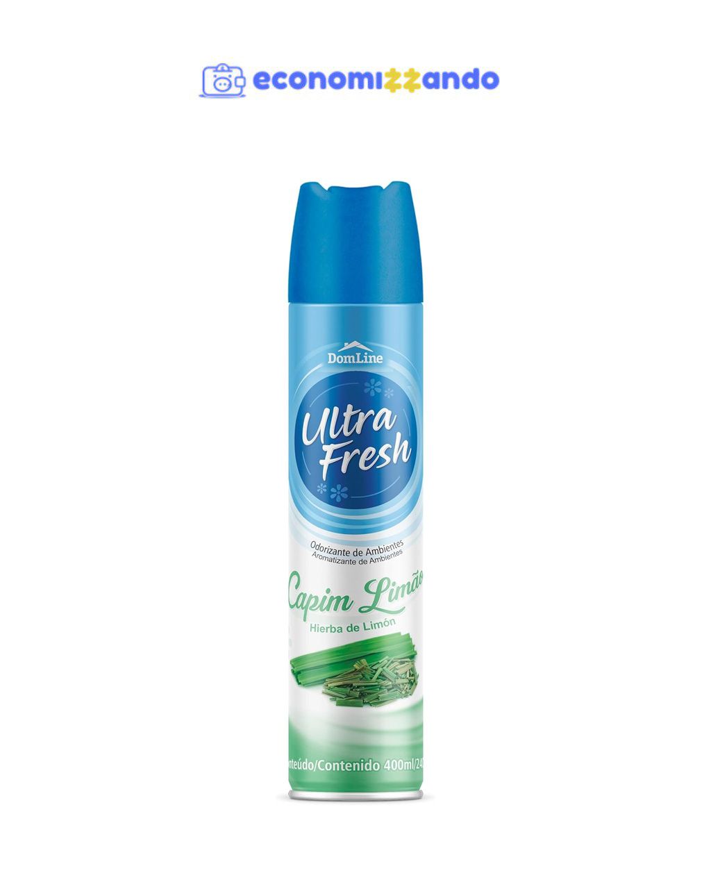 Dom Line Odorizador De Ambientes Ultra Fresh - 400Ml (Min. 2Un.)