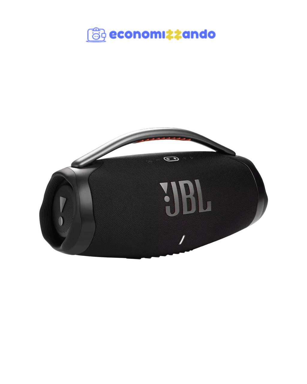 Caixa de Som Bluetooth Portátil JBL Boombox 3 ZF - Preta JBLBOOMBOX3BLKBR - Preto