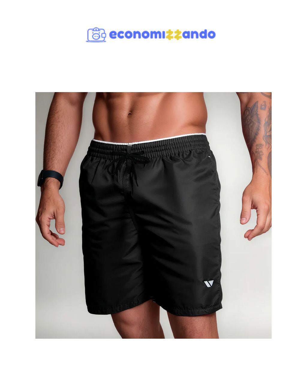 Short Praia Masculino Bermuda Verão Academia Treino Corrida