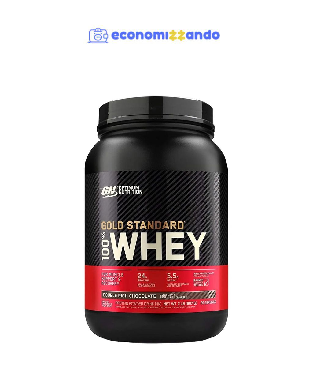 Suplemento em pó Optimum Nutrition Proteína Gold Standard 100%  907G