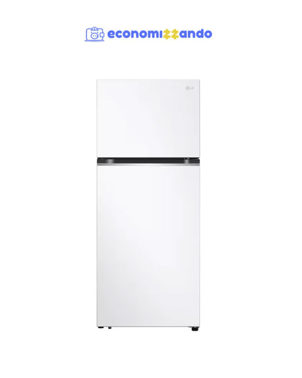 Geladeira/Refrigerador LG Frost Free Inox Duplex Branca 375L GN-B372PQW - 220V