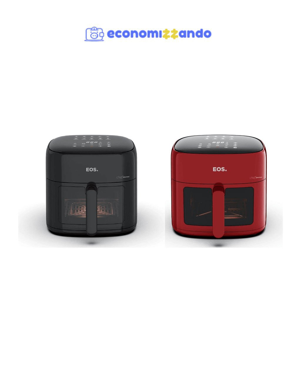 Fritadeira Sem Óleo Air Fryer Eos Chef Gourmet 6.2 Litros