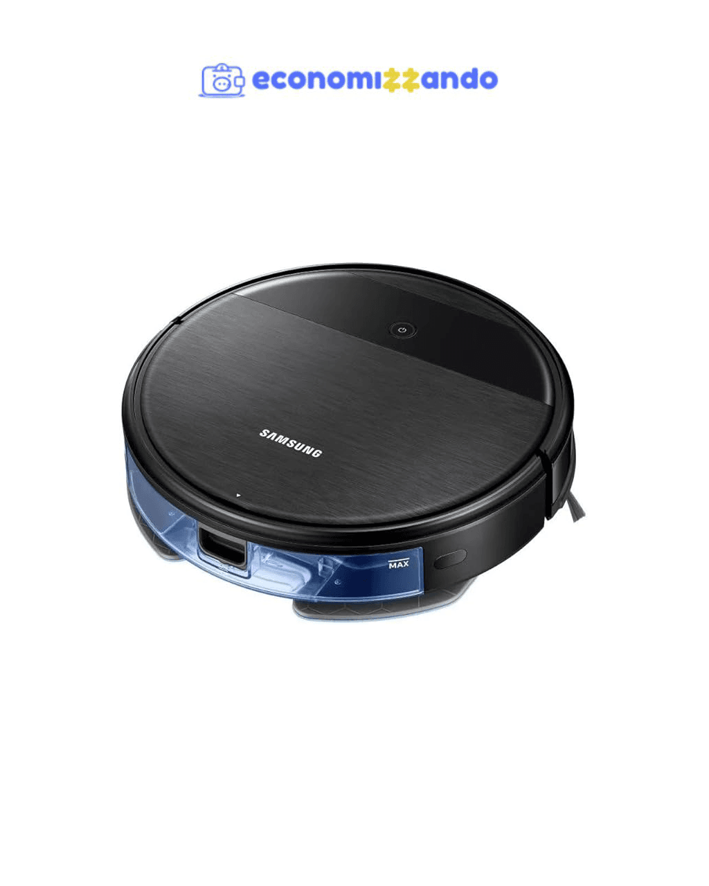 Samsung Robô Aspirador 2 em 1 Preto VR5000RM Aspira e Passa Pano com Wi-Fi - Bivolt