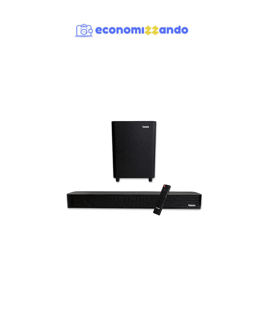 Kit Soundbar e Subwoofer Som de Cinema 2.1 Canais e Tecnologia Imersiva