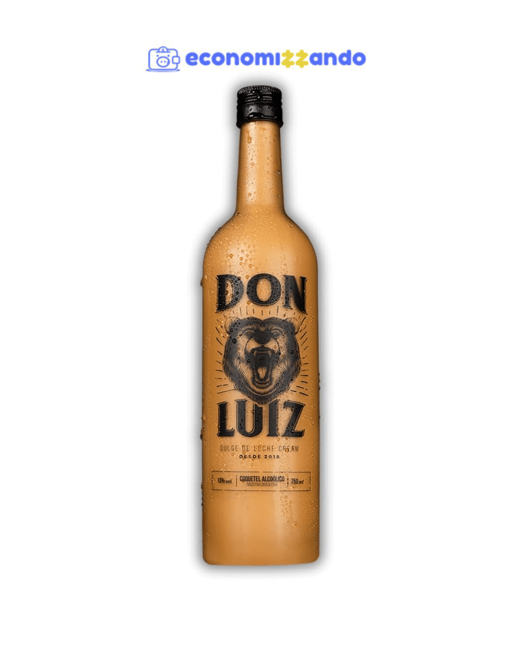 Coquetel Alcoólico Don Luiz Dulce de Leche Cream 750ml