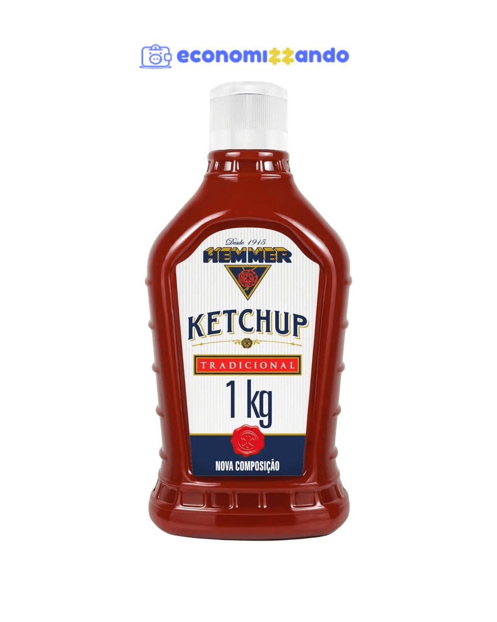 Hemmer Ketchup Tradicional Bisnaga 1kg