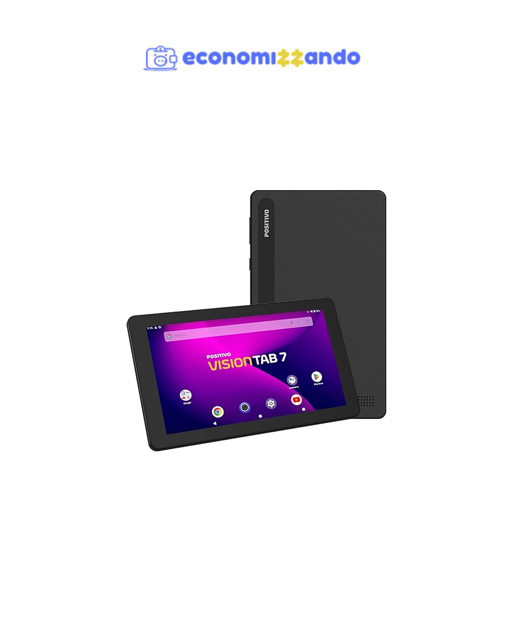 Tablet Positivo Vision TAB 7 - Processador Octa-Core 3GB
