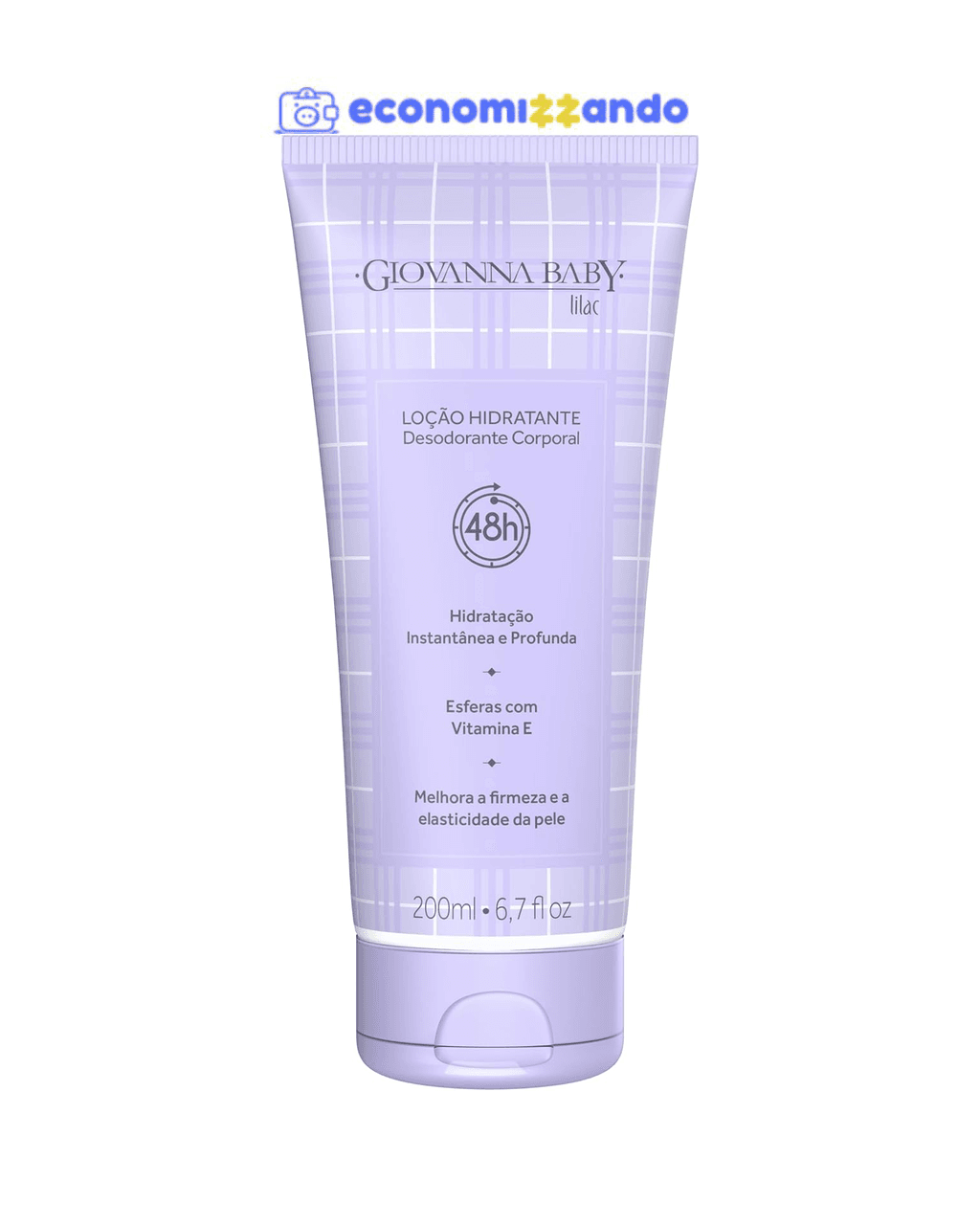 GIOVANNA BABY Loção Corporal Hidratante 200 Ml Lilac Giovanna Baby