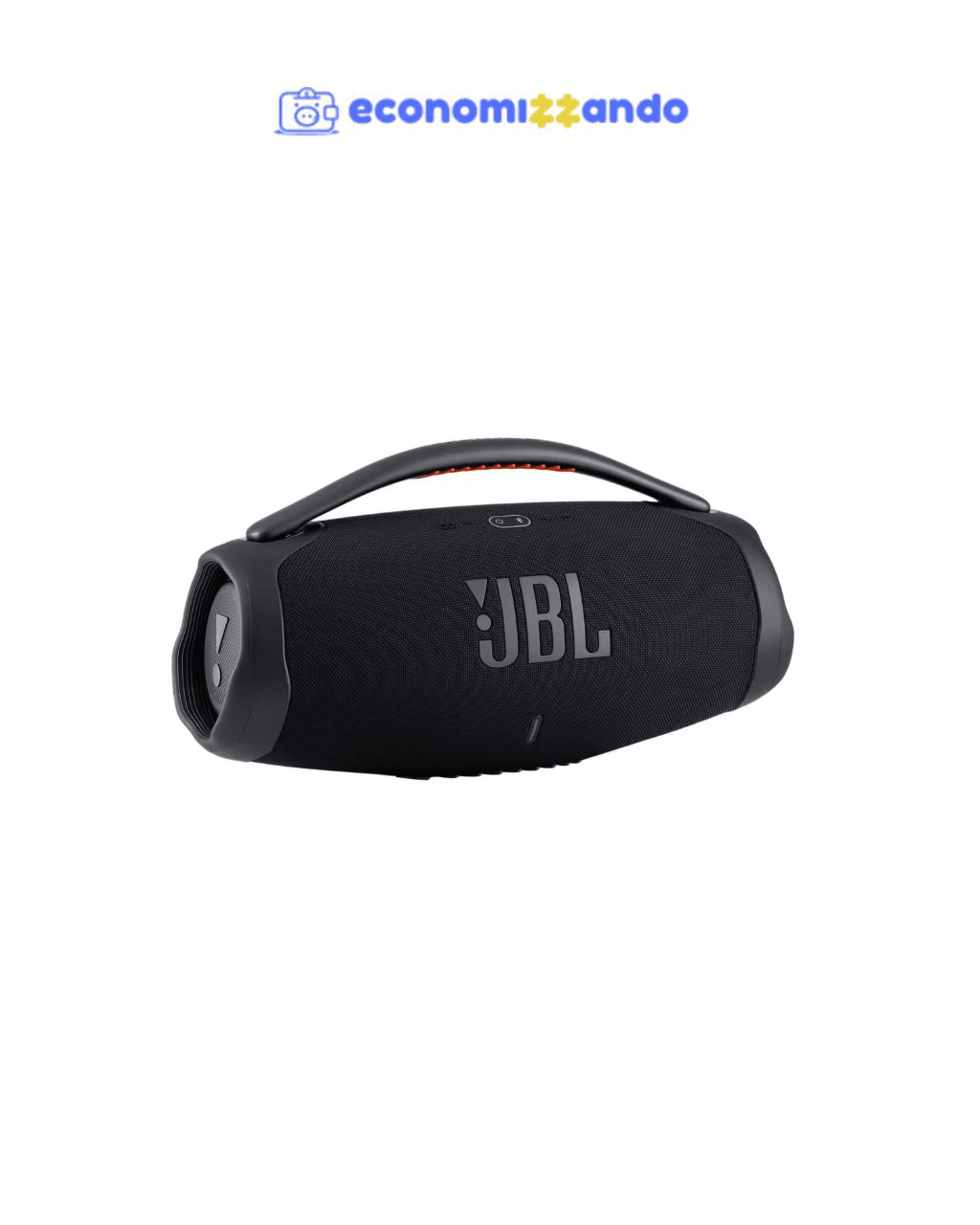 Caixa de Som JBL Boombox Bluetooth Amplificada Portátil 80W RMS - Bivolt