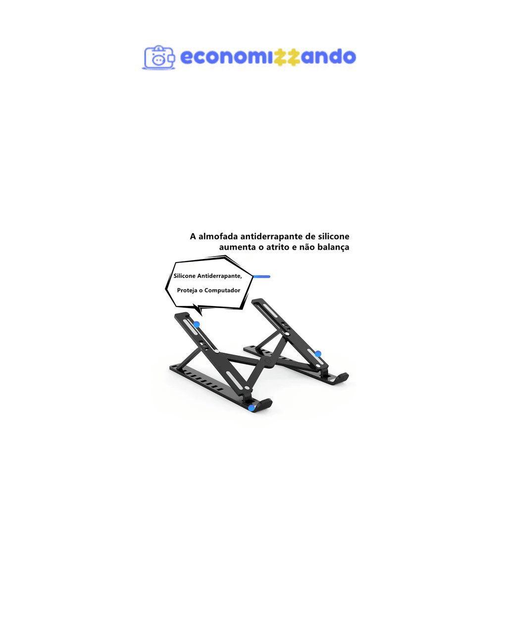 Suporte Apoio De Notebook Laptop Compacto Articulado