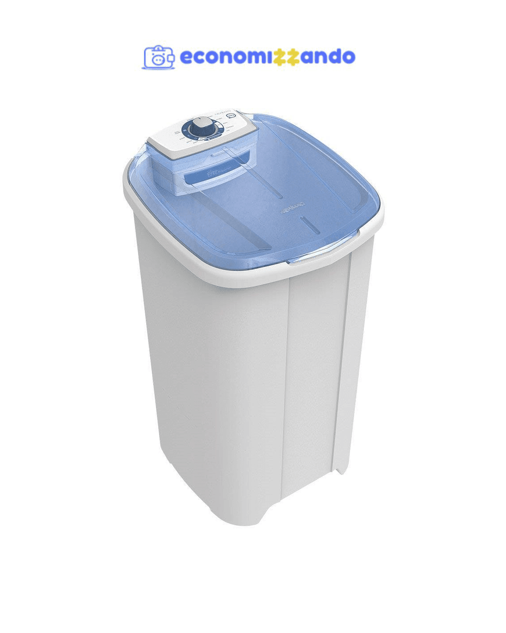 Tanquinho/Máquina de Lavar Roupas Semi-automática 10kg Newmaq, Branca