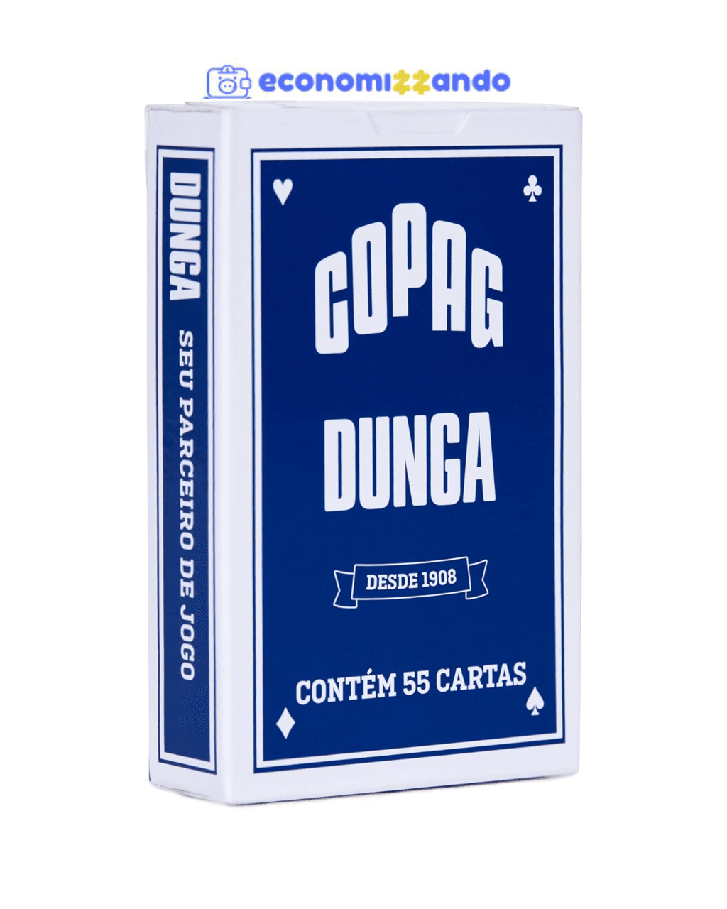 Baralho Dunga Naipe Convencional - Azul - Copag