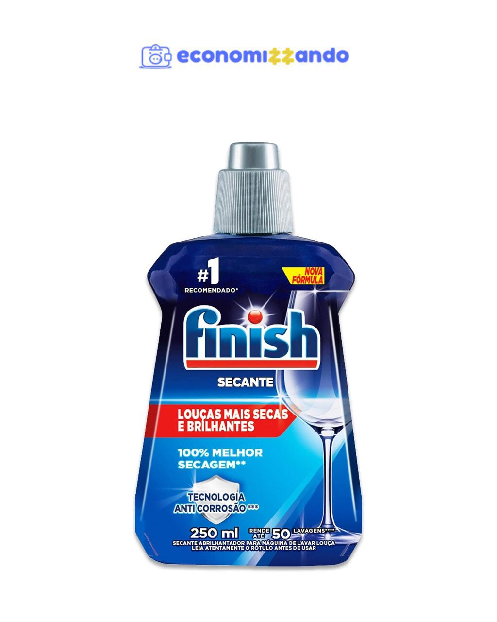 Finish Secante para Lava-Louças Abrilhantador 250ml