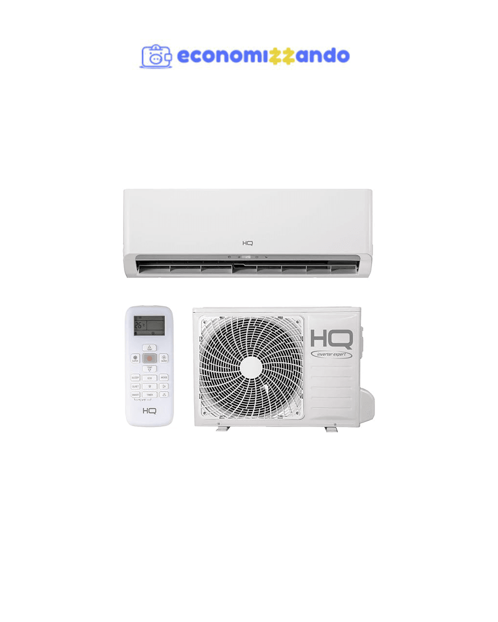 Ar Condicionado Split HQ Hi Wall Inverter 9.000 BTU/h Frio 220v