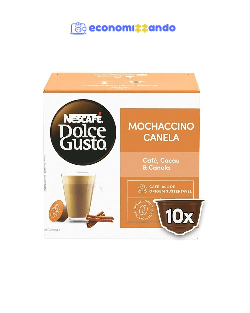 Nescafé Dolce Gusto Mochacinno Canela 10 Capsulas 172g