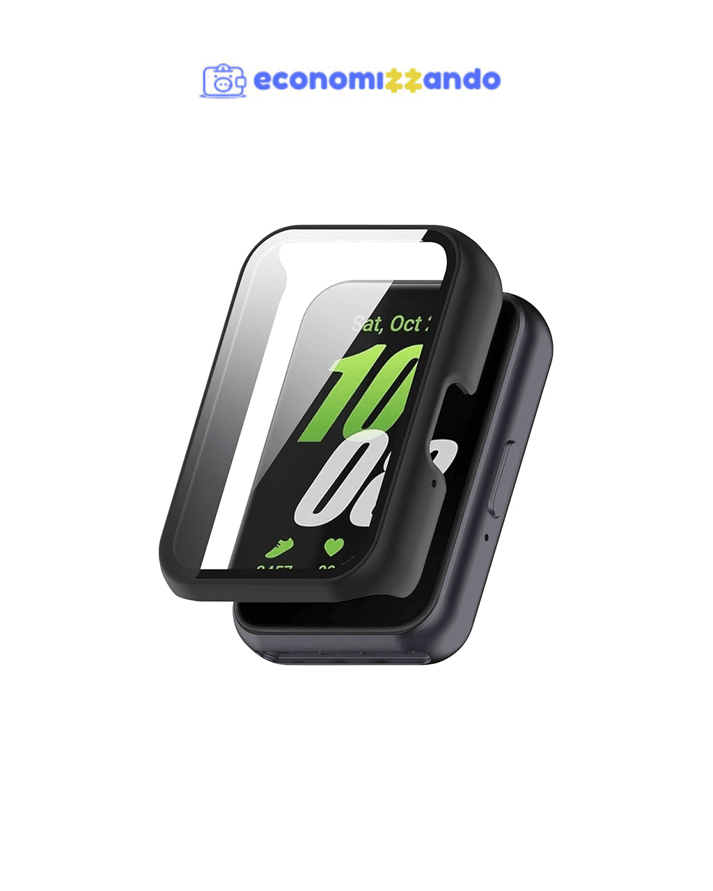 Capa Bumper com Película Compatível com Samsung Galaxy Fit 3