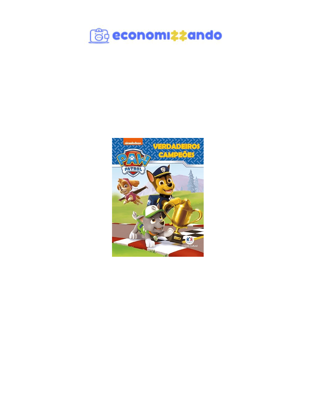 Patrulha Canina - Verdadeiros campeões - Folheto