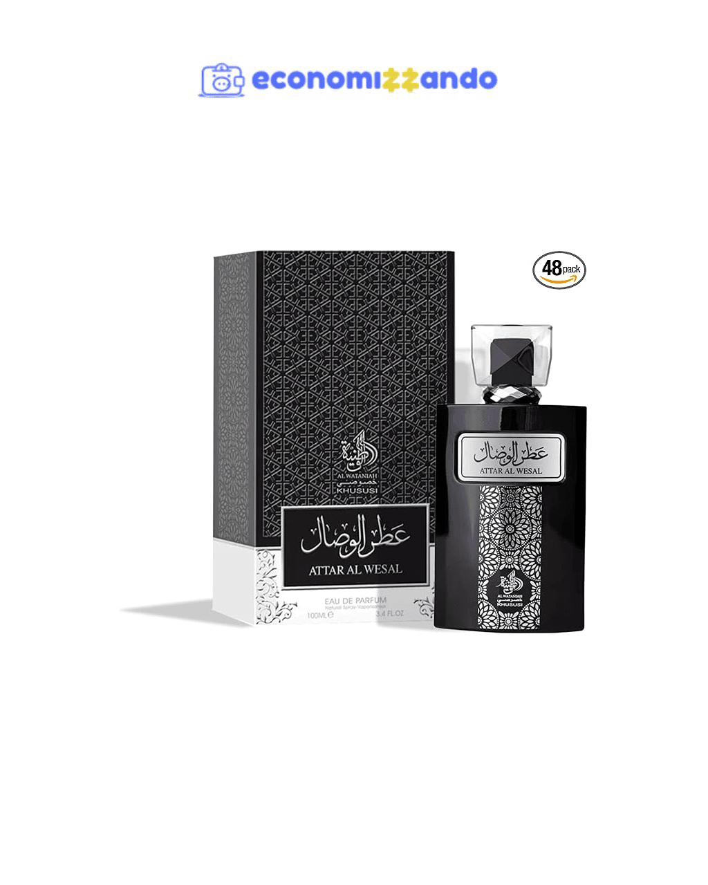 Al Wataniah Attar Al Wesal Edp 100Ml Masculino