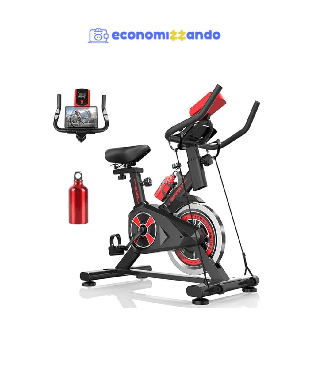Bicicleta Ergométrica Bike Academia Spinning Silenciosa