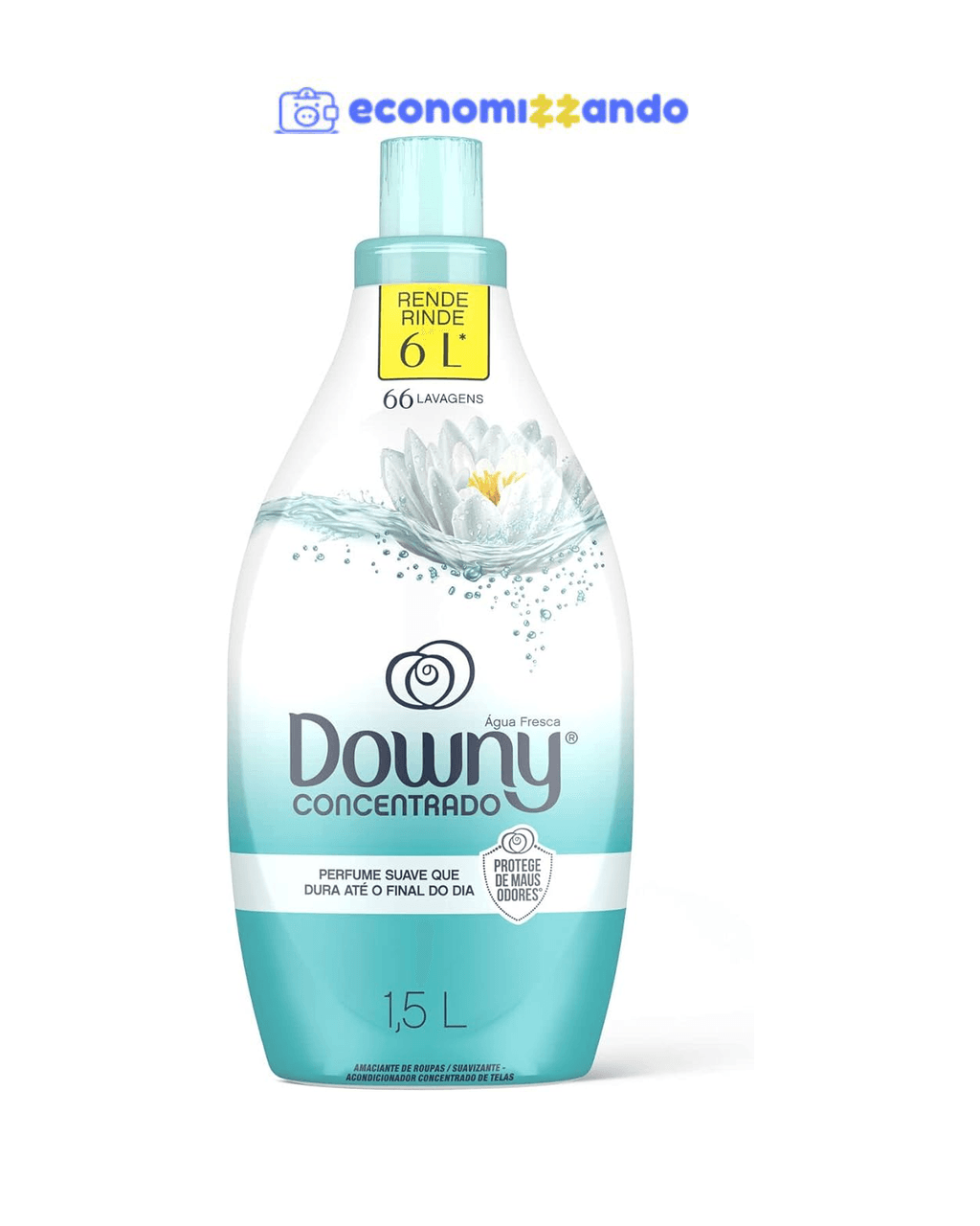 Downy Amaciante Concentrado Água Fresca 1,5L