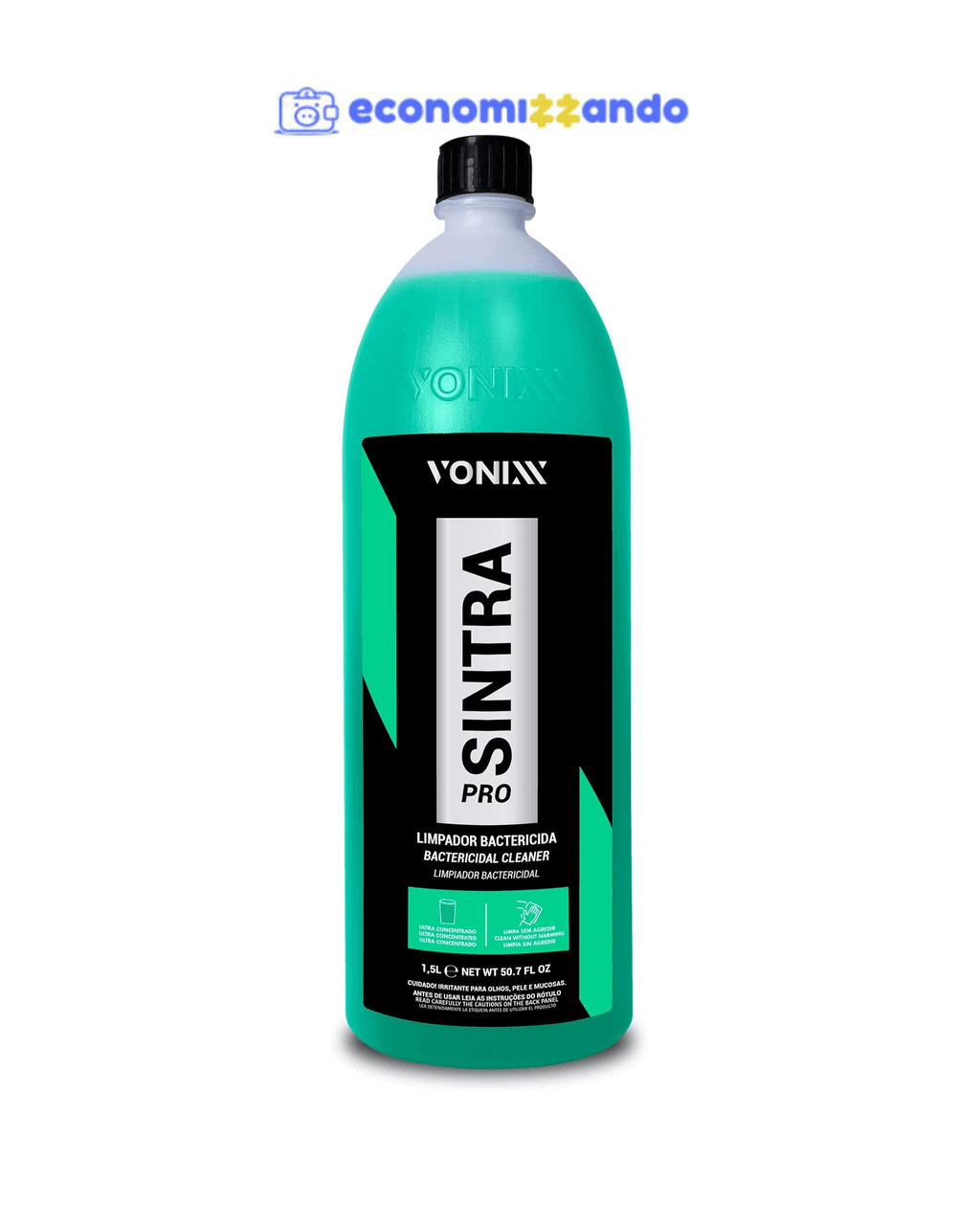 Limpador vonixx Bactericida para Interior Sintra Pro 1,5 Litros